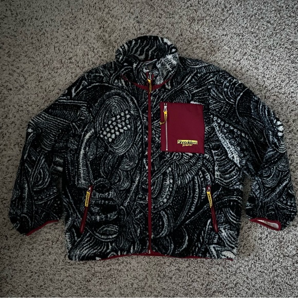 Shredders Digest line art fleece - Picture 1 of 5